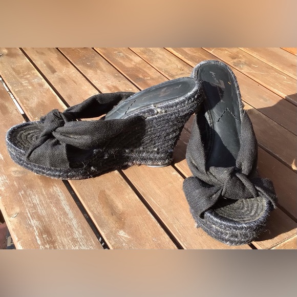 7 For All Mankind wedge shoes size6 - Picture 5 of 6